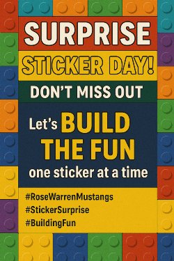 Surprise Sticker Day!